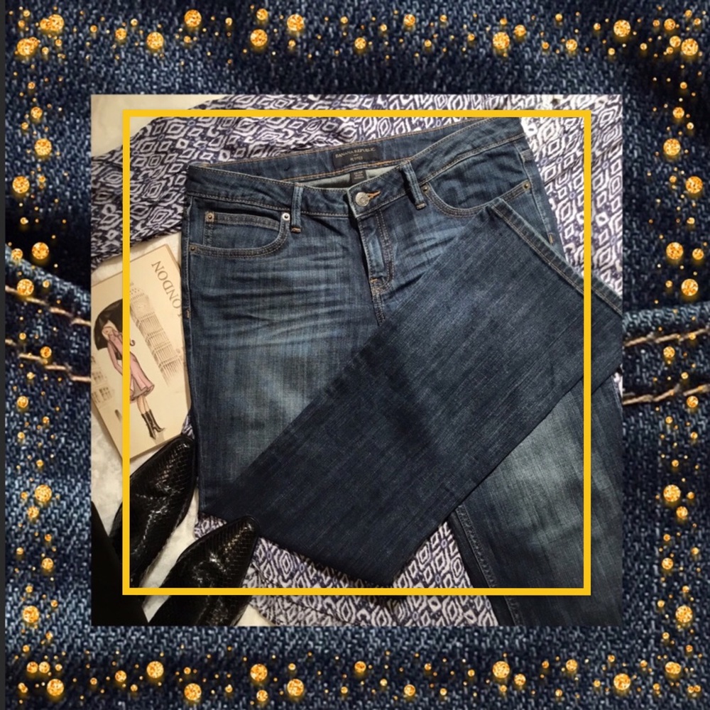 BANANA REPUBLIC WOMENS DENIM JEANS 👖 28 6P